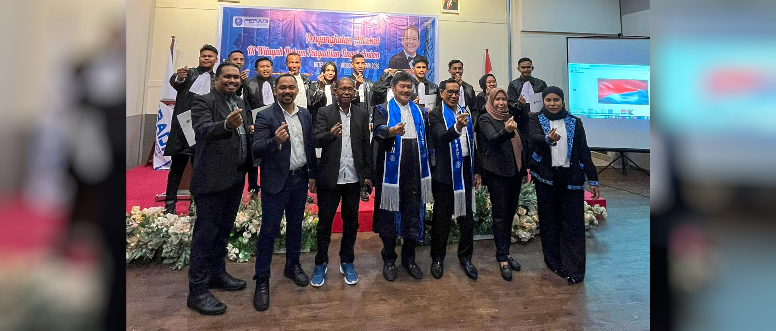 Pengangkatan Advokat di Wilayah Hukum Pengadilan Tinggi Ambon